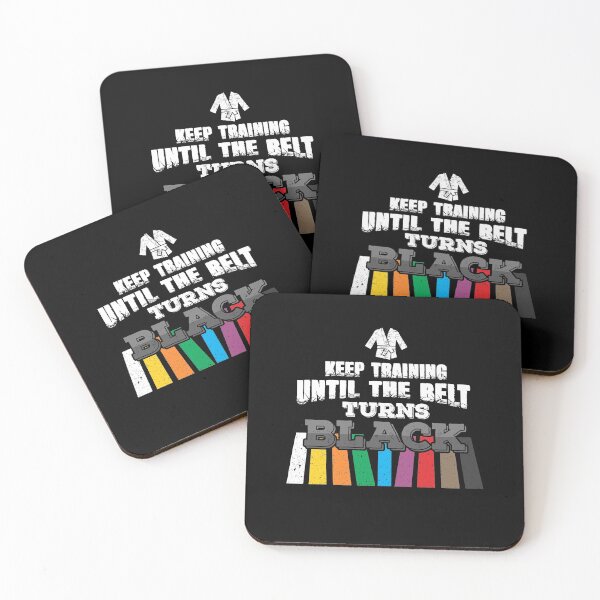 Item preview, Keep Training Until The Belt Turns Black Martial Arts Karate Gift designed and sold by Dressed For  Duty.