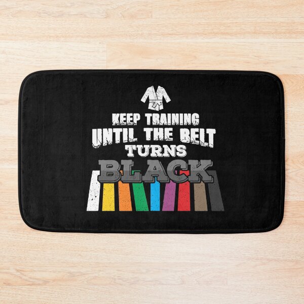 Item preview, Keep Training Until The Belt Turns Black Martial Arts Karate Gift designed and sold by Dressed For  Duty.