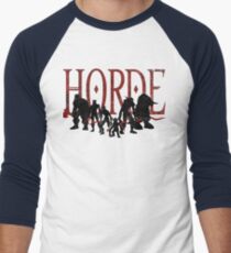 Horde Men's Baseball ¾ T-Shirt