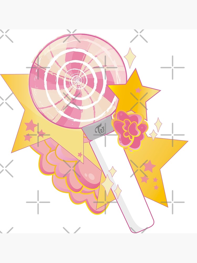 I decorated my Twice Lightstick with pearls! : r/twice