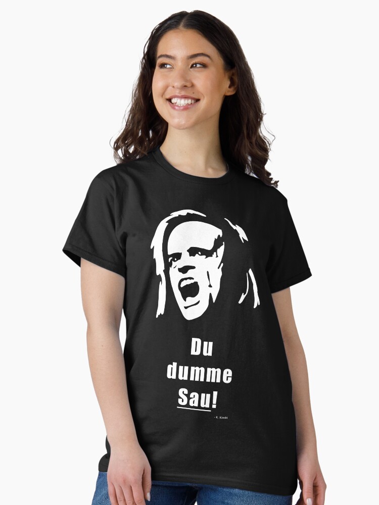 Thumbnail 2 of 7, Classic T-Shirt, Klaus Kinski - sow designed and sold by Fetzenbude.