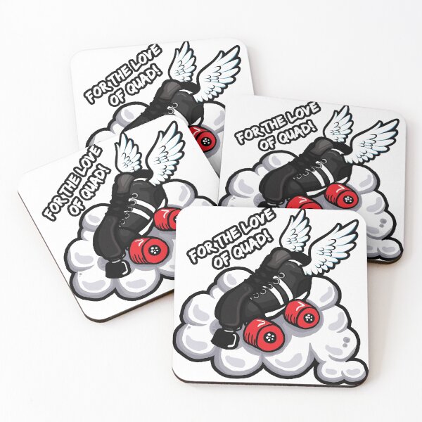 Item preview, For the Love of Quad designed and sold by RockRollerDerby.