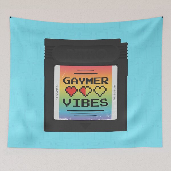 Item preview, Gaymer - Black - Blue designed and sold by animinimal.