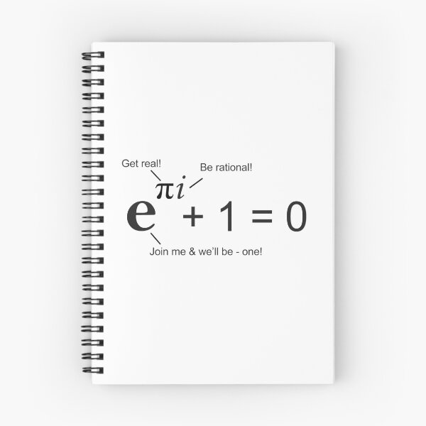 Item preview, Euler's Identity, the most beautiful equation in math designed and sold by DopeXStuff.