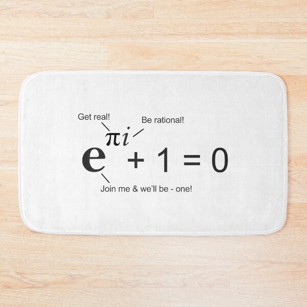 Item preview, Euler's Identity, the most beautiful equation in math designed and sold by DopeXStuff.