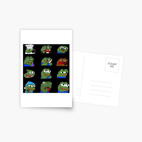 65 Pepega & Kermit Twitch Emotes Pack, Cute Frog Emotes, Pepe