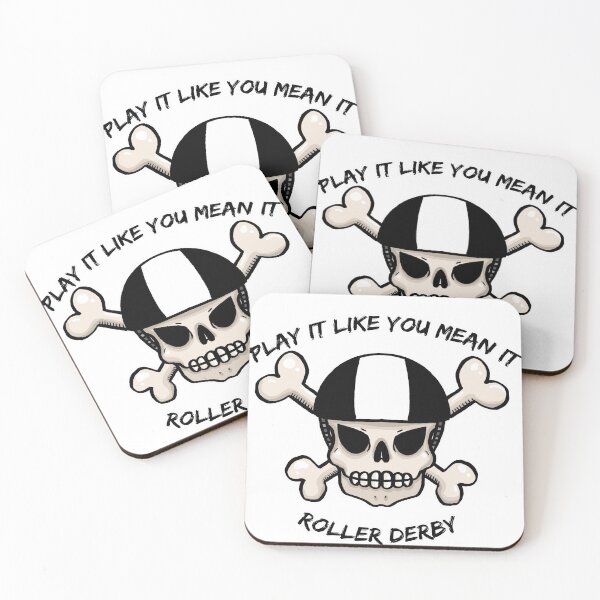 Item preview, Play it like you mean it Skull designed and sold by RockRollerDerby.