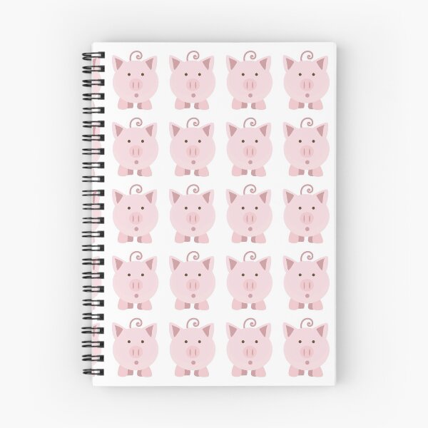 Item preview, Plenty of Pink Pigs Pattern designed and sold by Hedgie Designs.