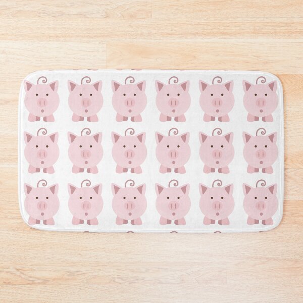 Item preview, Plenty of Pink Pigs Pattern designed and sold by Hedgie Designs.
