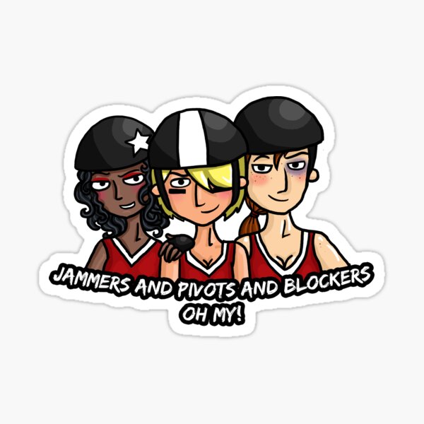 Item preview, Jammers and Pivots and Blockers oh my! designed and sold by RockRollerDerby.