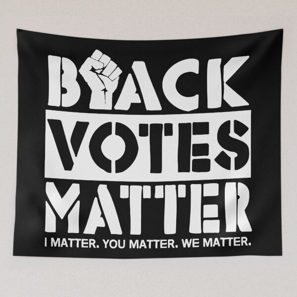 Item preview, Black Votes Matter Our Voters Decide Elections 2022 designed and sold by mamazita.