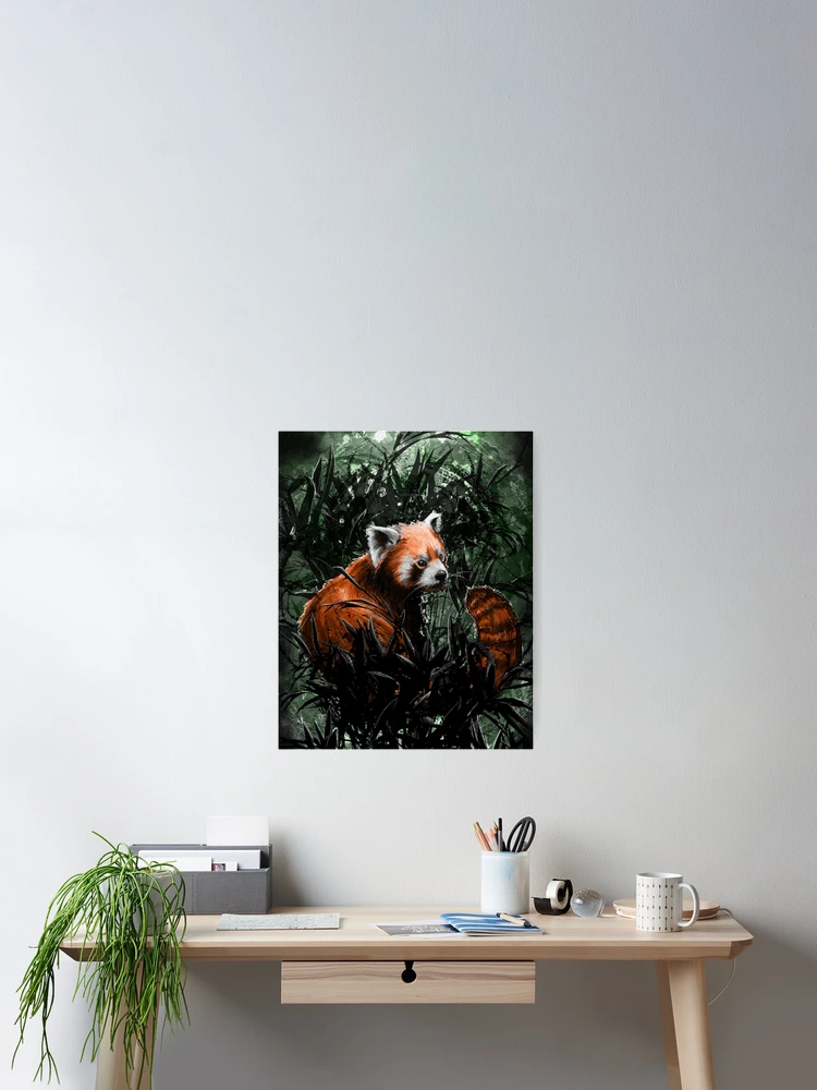 Thumbnail 2 of 3, Poster, A Red Panda designed and sold by Rorus007.