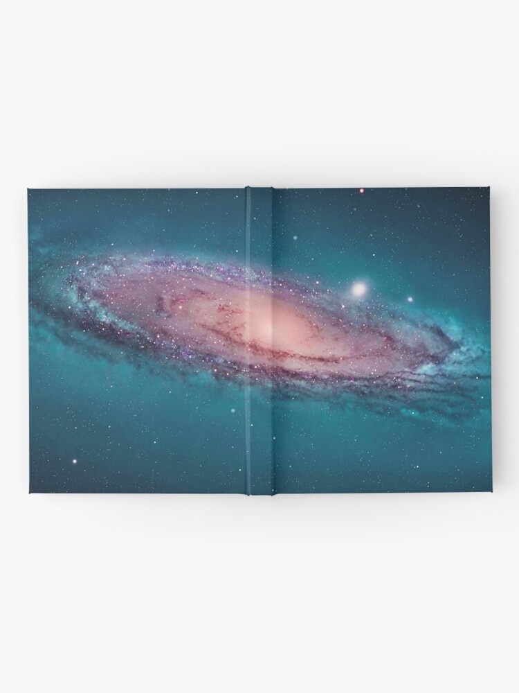 "Andromeda Galaxy, space, astrophysics, astronomy" Hardcover Journal by Glimmersmith | Redbubble