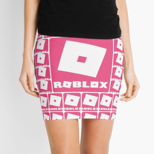 Roblox Pink Game Collage Mini Skirt By Best5trading Redbubble - roblox pink skirt pants
