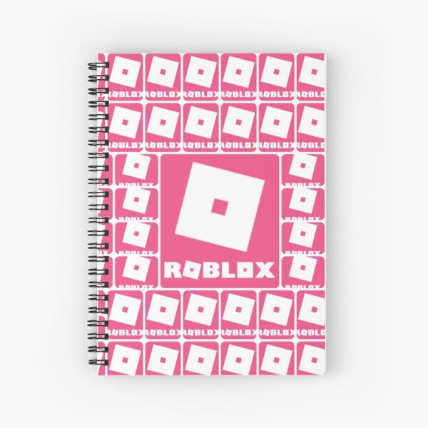 Roblox Pink Game Collage Spiral Notebook By Best5trading Redbubble - roblox logo over the years