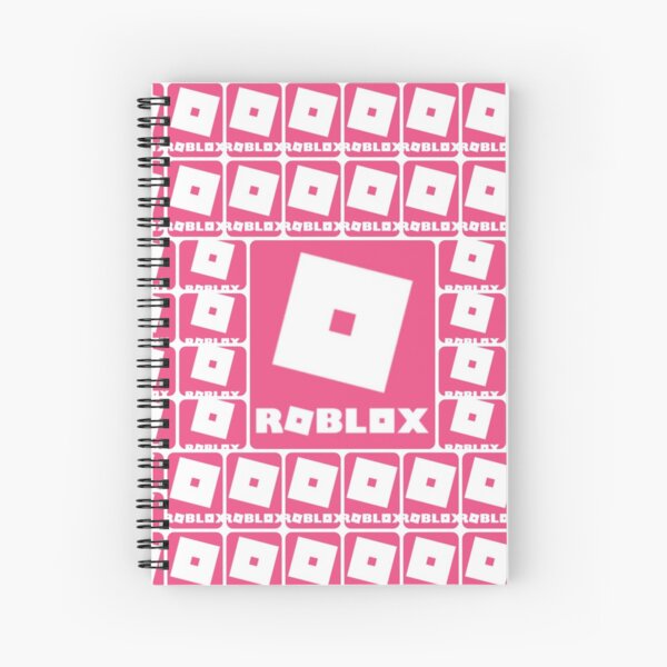 Roblox Pink Game Collage Spiral Notebook By Best5trading Redbubble - roblox logo but in pink