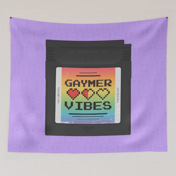Item preview, Gaymer - Black - Purple designed and sold by animinimal.