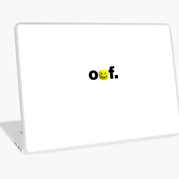 Roblox Oof Laptop Skins Redbubble - roblox oof sad face laptop skin