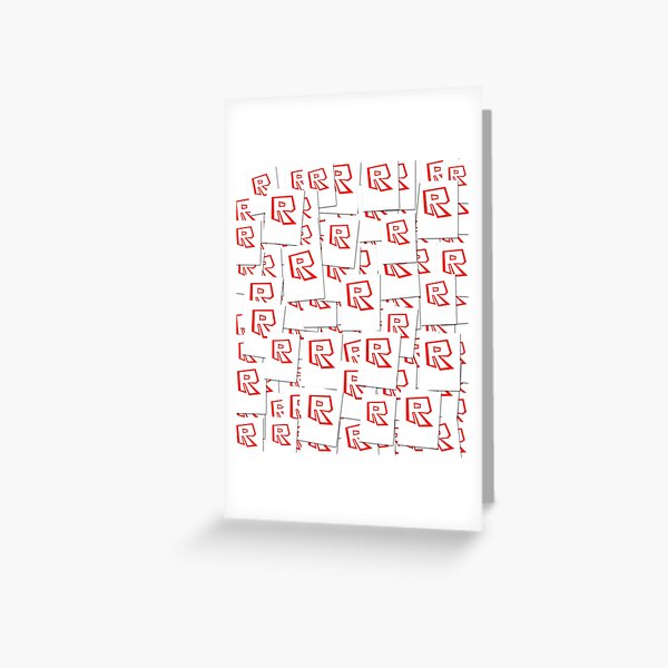 One Roblox Greeting Cards Redbubble - roblox card olx
