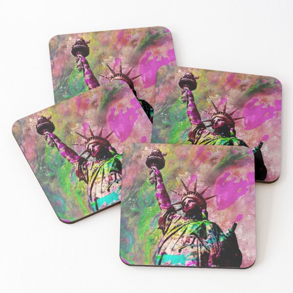Item preview, Statue of Liberty Abstract Art  designed and sold by k9printart.