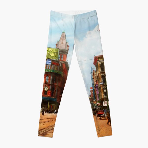 City - Kansas City MO - Meet me at the Junction 1906 Leggings
