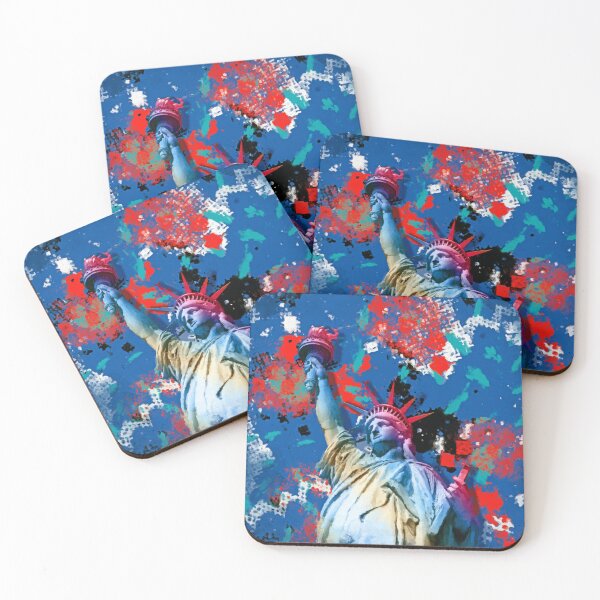 Item preview, Statue of Liberty Abstract Art  designed and sold by k9printart.