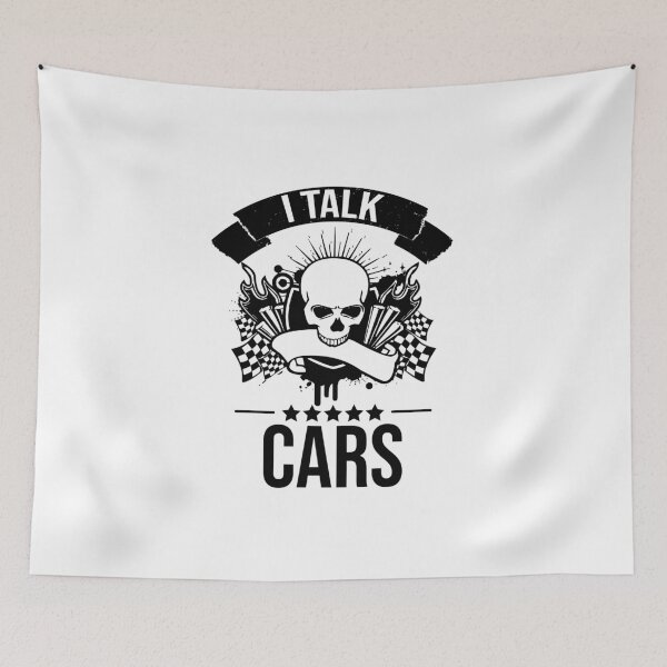 Item preview, I talk cars! designed and sold by Cutebutfunny.
