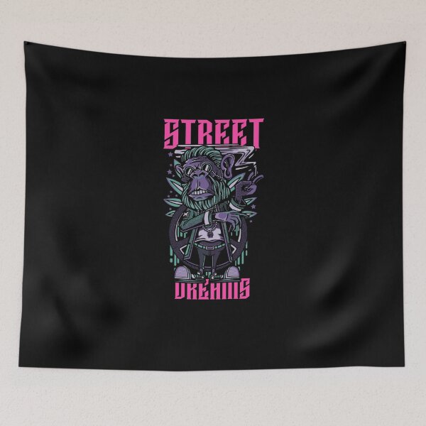 Item preview, Street Dreams Weed Monkey designed and sold by ShineEyePirate.
