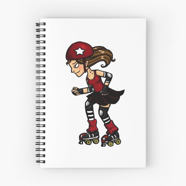 Item preview, Roller Girl - Red Uniform designed and sold by RockRollerDerby.