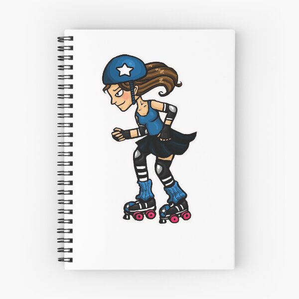 Item preview, Roller Girl - Blue Uniform designed and sold by RockRollerDerby.