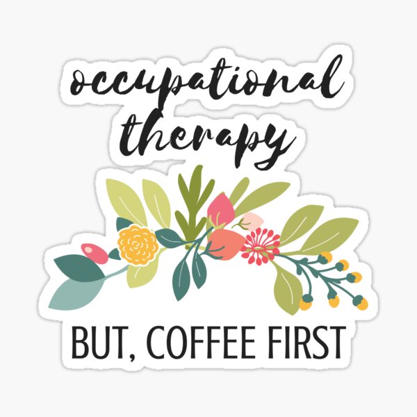 Item preview, Funny Occupational Therapy Coffee Gift designed and sold by Hopscotch Shop Designs.