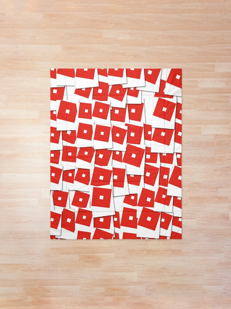 Roblox New Logo 1 Comforter By Best5trading Redbubble - roblox on red games comforter by best5trading redbubble