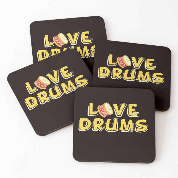 Item preview, Savvy Turtle Love Drums designed and sold by SavvyTurtle.