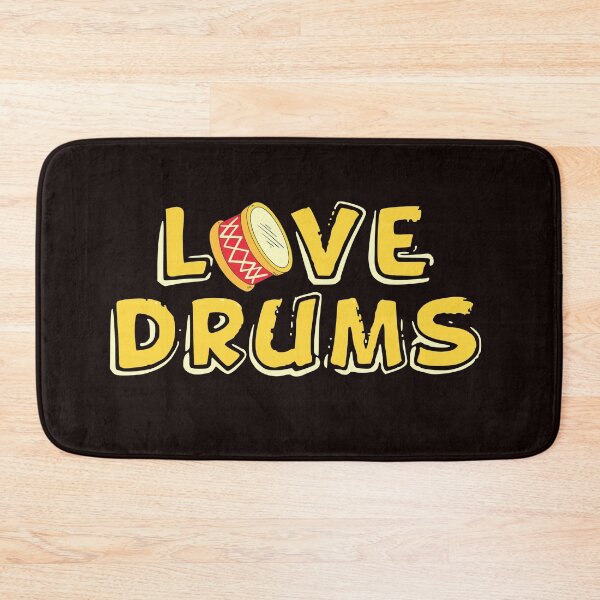 Item preview, Savvy Turtle Love Drums designed and sold by SavvyTurtle.