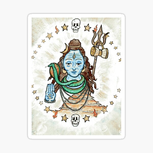 Shiva Sticker