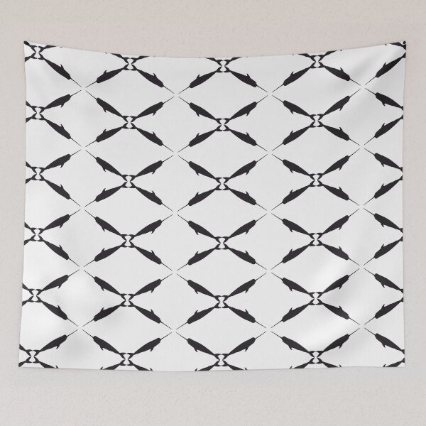 Item preview, Narwhal pattern (Monodon monoceros) designed and sold by RosArt100.