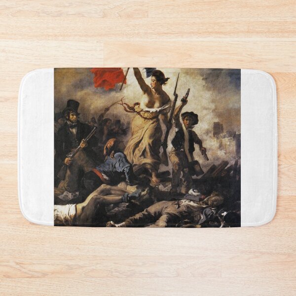 Item preview, Liberty leading the people painting by Delacroix famous masterpieces designed and sold by conceptDVS.