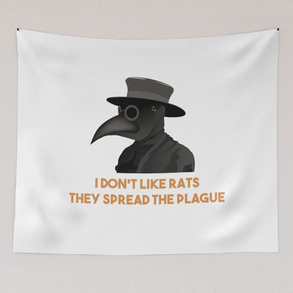 Item preview, Medieval Plague Doctor Doesn't Like Rats designed and sold by NorseTech.