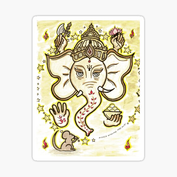 Ganesha Sticker