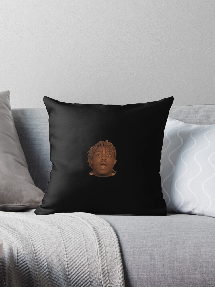 Juice Wrld Lucid Dreams Head Throw Pillow By Hypetype Redbubble - robux dreams juice wrld lucid dreams juice wrld lucid dreams