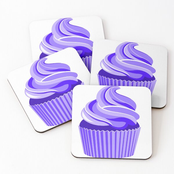 Item preview, purple tone cupcake  designed and sold by Alyson Zeller.