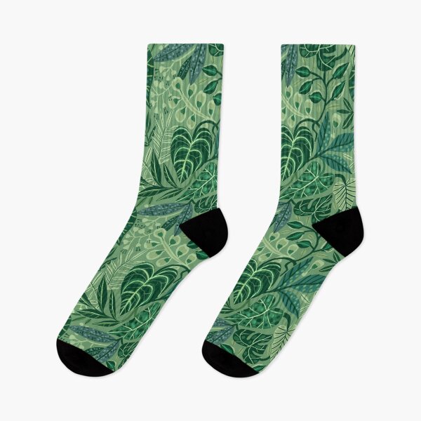 Item preview, Tropical leaves and plants. Jungles pattern. designed and sold by kostolom3000.
