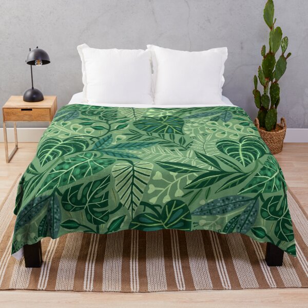 Item preview, Tropical leaves and plants. Jungles pattern. designed and sold by kostolom3000.
