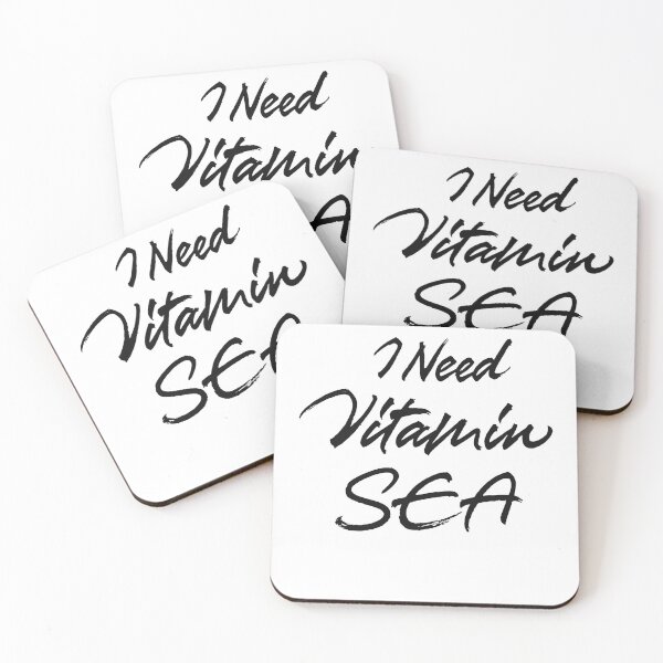 Item preview, I Need Vitamin Sea designed and sold by Zagach Letters.
