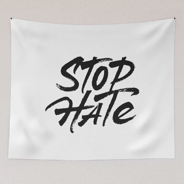 Item preview, Stop Hate designed and sold by Zagach Letters.