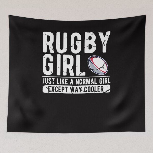 Item preview, Rugby Girl Gift - Women's Rugby Player - Ladies Rugby Gift T Shirt designed and sold by Dan66.
