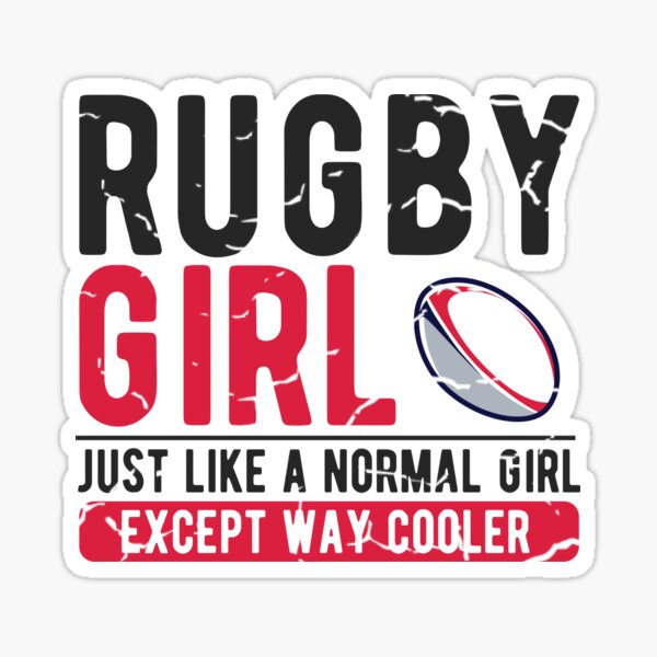 Item preview, Rugby Girl Gift - Women's Rugby Player - Ladies Rugby Gift T Shirt designed and sold by Dan66.