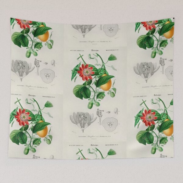 Artikelvorschau, floral Botanical vintage illustration entworfen und verkauft von Vintage Designs +.