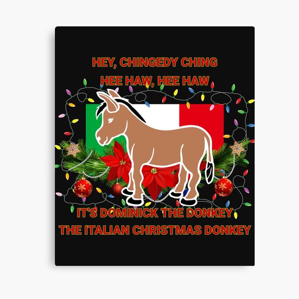 dominick the italian christmas donkey stuffed animal