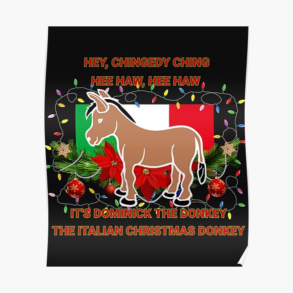 dominick the italian christmas donkey stuffed animal